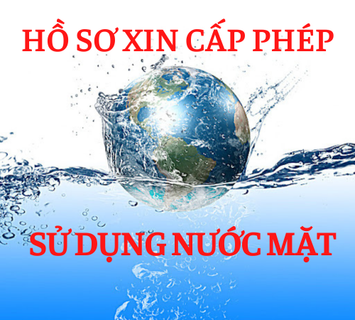 GIẤY PHÉP KHAI THÁC SỬ DỤNG NƯỚC MẶT